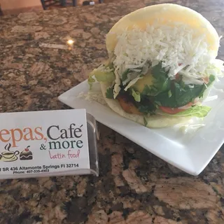 Vegetarian Arepa
