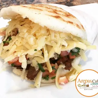 Carne Asada Arepa