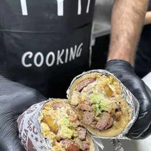 burritos and wraps, food