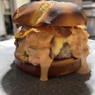 American burger