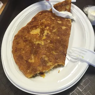 Cachapa Con Jugo De Parchita