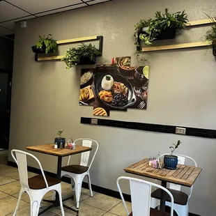 interior, crepes