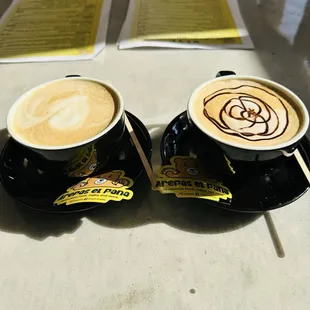 Cappuccino and Moccaccino ! perfect together