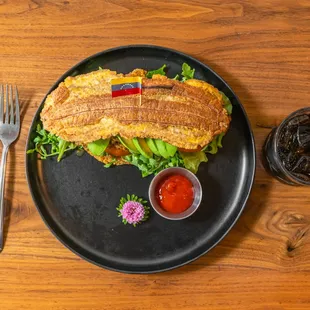 Arepas San Francisco - Patacon Vegano