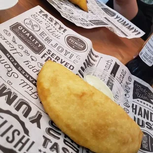 Shredded Chicken Empanada