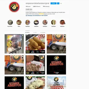 a selection of food items