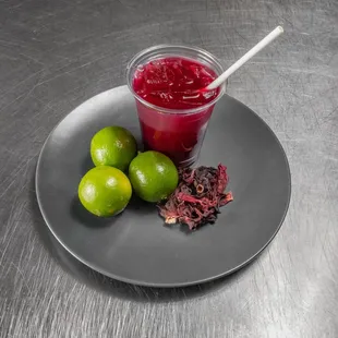 Lemoncane, hibiscus flavor