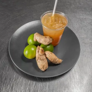 Refreshing Lemoncane, with ginger