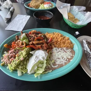 Lunch Chicken Fajita what a deal for $10!