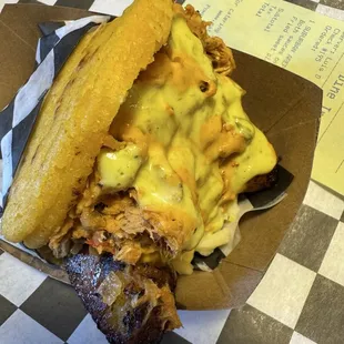 Chicken with plantains