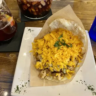 Blonde Arepa Marinated Chicken