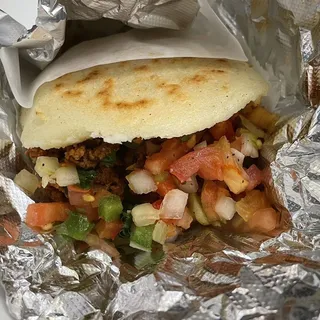 Arepa Vegan Chorizo