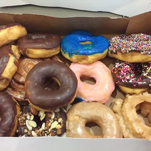 Mix and match donuts! Blue donut of death!!