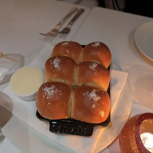 Parker House rolls