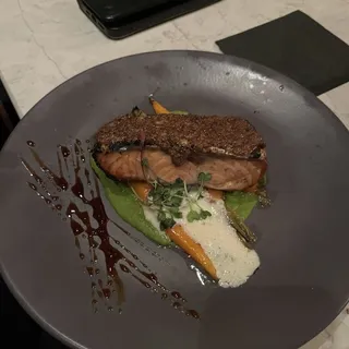 DIJON CRUSTED SCOTTISH SALMON