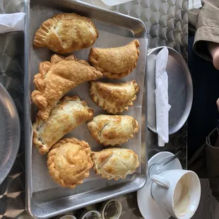 Assortment of savory empanadas