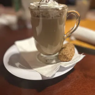 a cup of hot chocolate