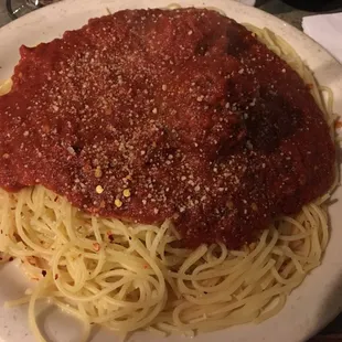 Spaghetti and Meatballs