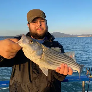 Great first catch aboard the Argo!