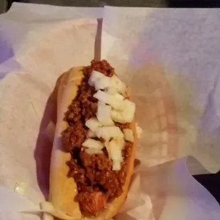 Chili dog