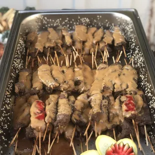 Beef satay
