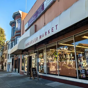 the outside of the store