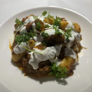 Braised Lamb Short Rib Gnocchi