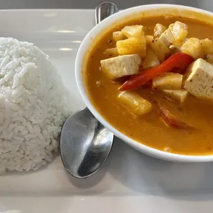 Pineapple Curry Chicken