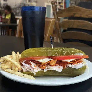 Cincy Turkey on a picklw