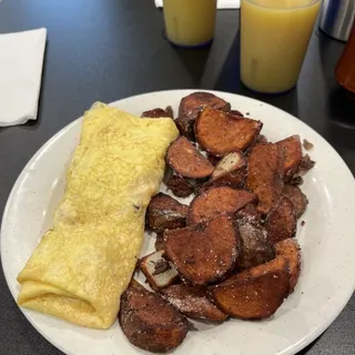 Ham and Cheese Omelette