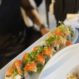 The Ari roll and Mexican roll