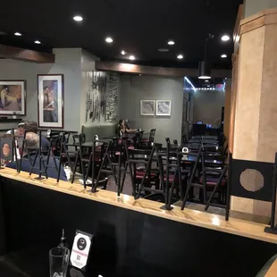 Dining area inside