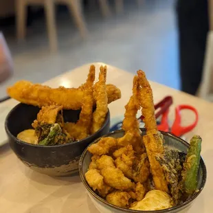 Chicken and anago tendon