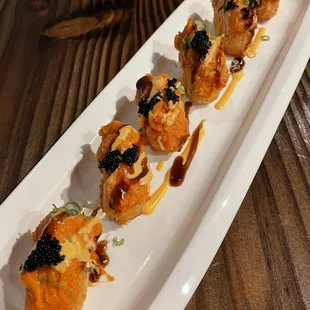 Crispy Spicy Tuna Sushi $14