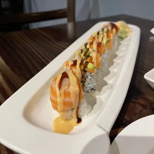 Crazy Salmon Special Roll