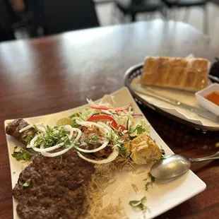Triple Kabob Plate