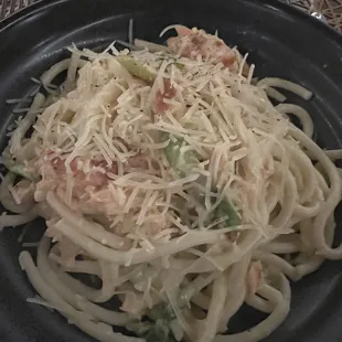 Salmon Carbonara