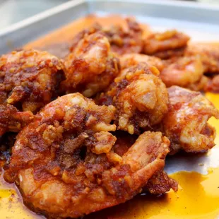 HOT GARLIC PRAWNS