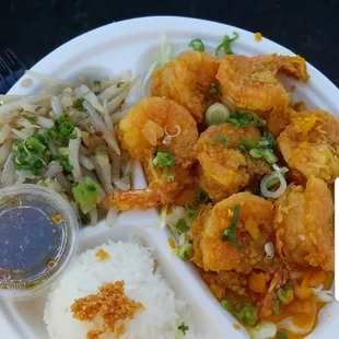 Salted Egg Prawns