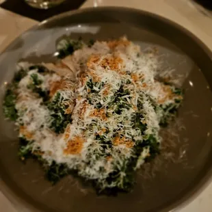 Shaved Kale Caesar Salad