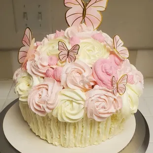 Giant cupcake