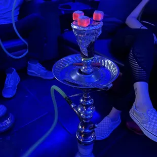 two people sitting on a couch