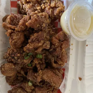 Soy Garlic and Soy Fried Chicken 10