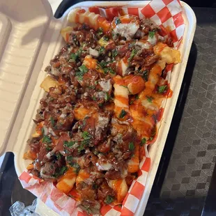 Bulgogi fries without egg