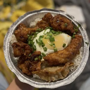 Soy Garlic Chicken Bowl