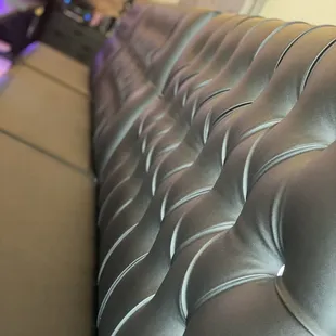 Lots of Bling booth seating