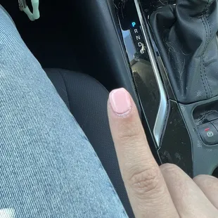 crooked thick acrylic