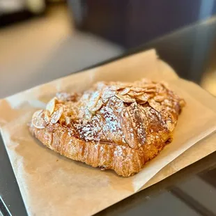 Almond croissant