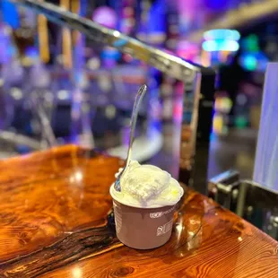 Coconut &amp; passion mango gelato