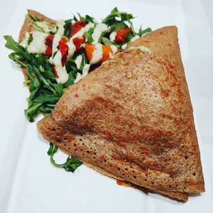 Savory Italian crepe